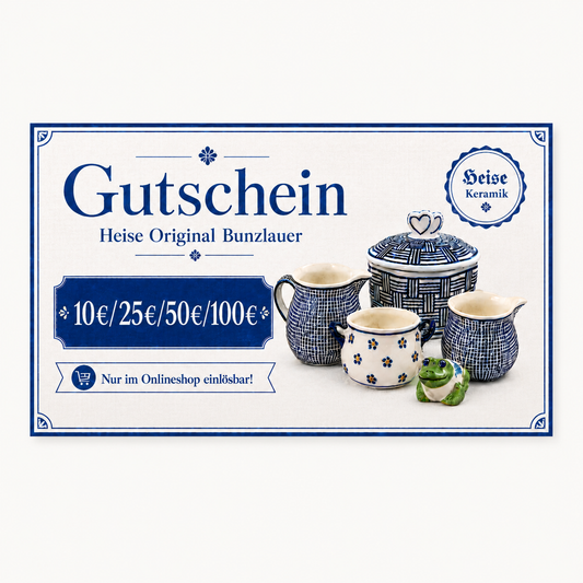 Heise-Keramik Gutschein