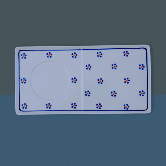 Tablett mit kleinem Spiegel