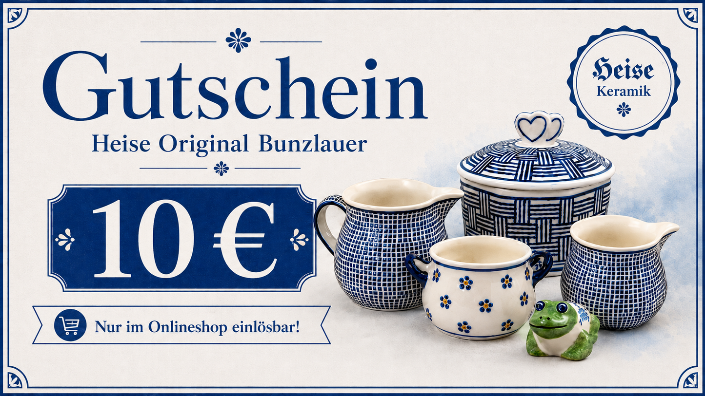 Heise-Keramik Gutschein