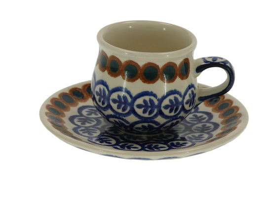 Mokkatasse mit Untertasse 0,1l